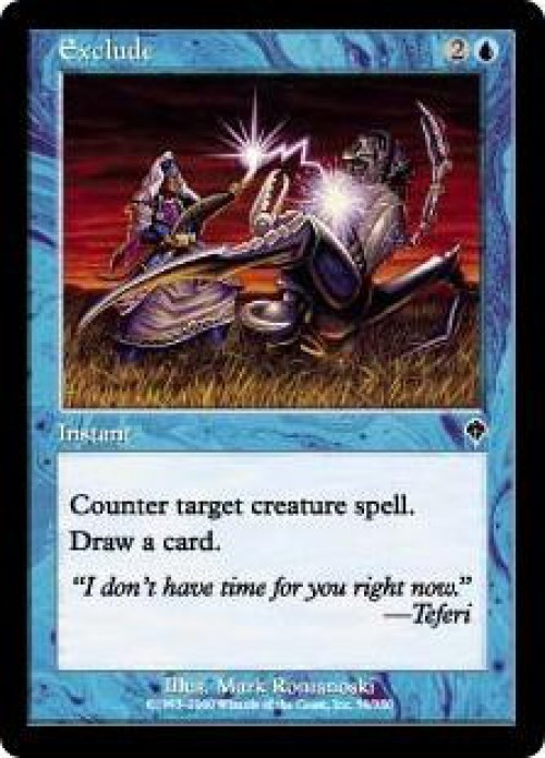 MtG Invasion Common Exclude #56、ToyWiz、kayou