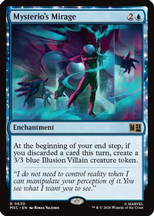 Mysterio's Mirage (MSC-630) - Commander: Marvel Super Heroes Foil、Wizards of the Coast、kayou
