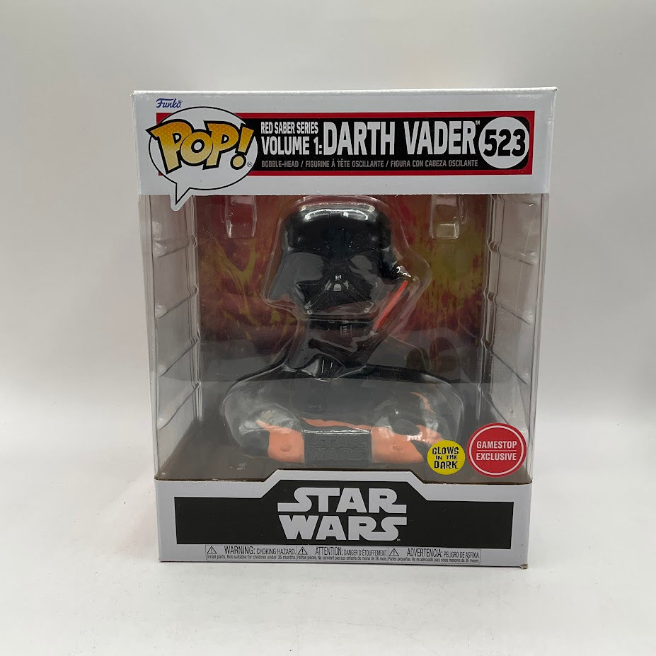 Red Saber Series Vol. 1 Darth Vader Funko Pop! Star Wars #523 GITD GameStop、Funko、kayou
