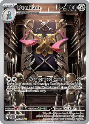 Doublade - 098/088 - ME03 Perfect Order Holofoil、The Pokémon Company、kayou