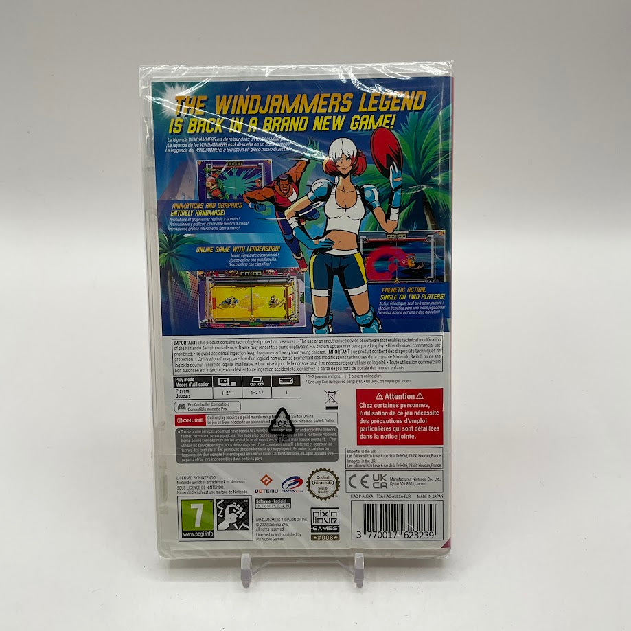 Windjammers 2 PAL Nintendo Switch Sealed、Collector Store LLC - VG、kayou