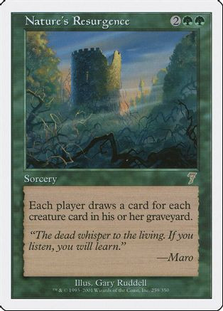 Nature's Resurgence (7ED-259) - 7th Edition Foil、Wizards of the Coast、kayou