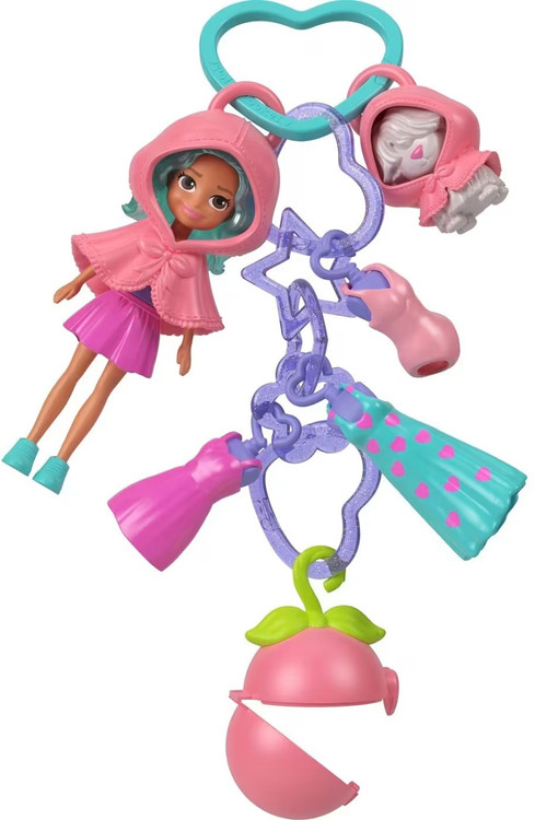 Polly Pocket Keychain Style Peach Kit、ToyWiz、kayou