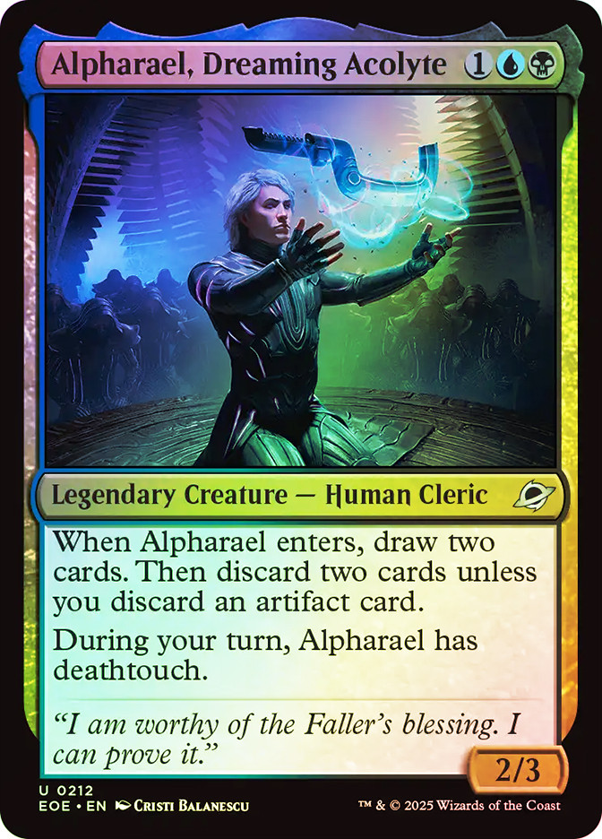 Alpharael, Dreaming Acolyte、Magic: The Gathering、kayou