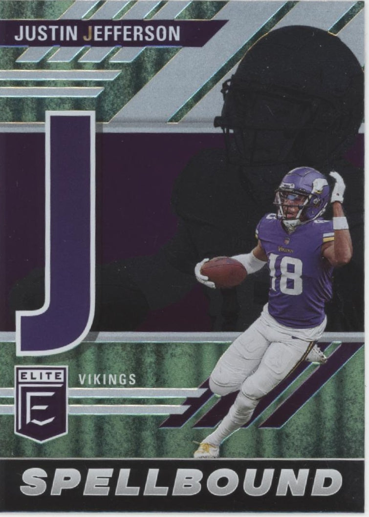 Justin Jefferson 2023 Panini Donruss Elite Spellbound 