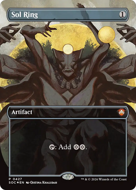 Sol Ring (Codex Bundle Foil) | Secrets of Strixhaven Commander、Magic: The Gathering、kayou