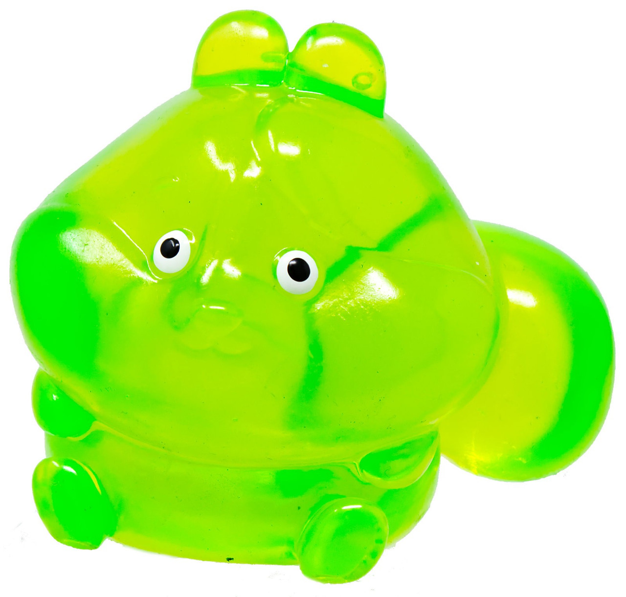 Gummy Buddies Scented Green Squirrel 3-Inch Squeeze Toy、ToyWiz、kayou