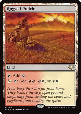 Rugged Prairie (EOC-174) - Commander: Edge of Eternities、Wizards of the Coast、kayou