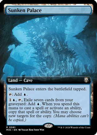 Sunken Palace (Extended Art) (Ripple Foil) (M3C-081) - Modern Horizons 3 Commander Foil、Wizards of the Coast、kayou