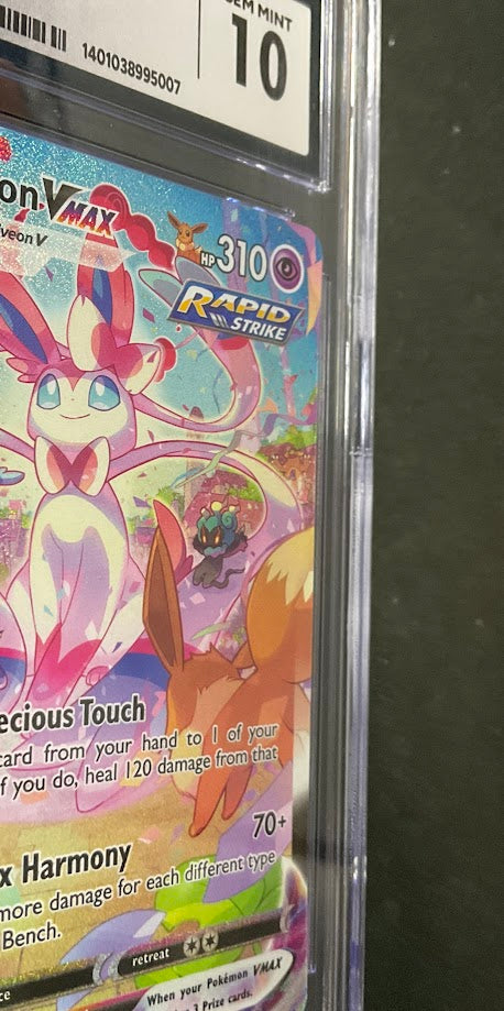 Sylveon VMAX Pokemon Evolving Skies #212 CGC 10、Collector Store LLC Gaming、kayou