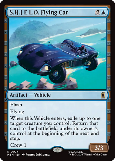 S.H.I.E.L.D. Flying Car (Foil) | Marvel Super Heroes、Magic: The Gathering、kayou