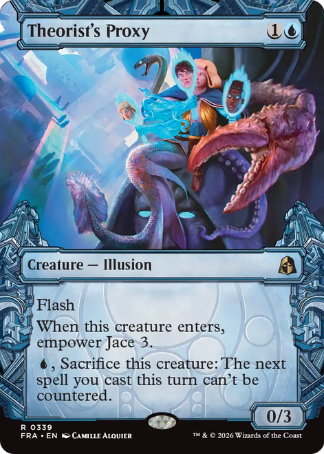 Theorist's Proxy (Sculptor's Stronghold Frame) | Reality Fracture、Magic: The Gathering、kayou