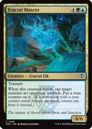Fractal Mascot (SOS-189) - Secrets of Strixhaven、Wizards of the Coast、kayou