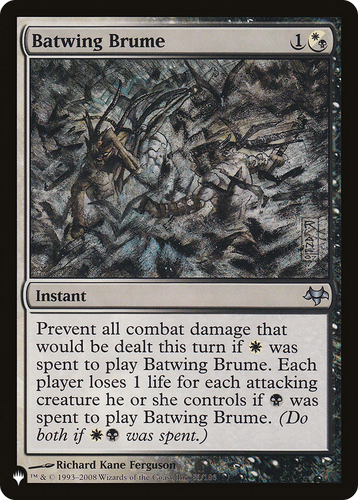 Batwing Brume (LIST-81/180) - The List、Wizards of the Coast、kayou
