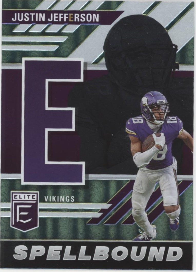 Justin Jefferson 2023 Panini Donruss Elite Spellbound 