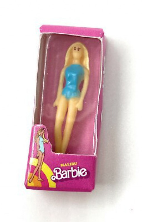 World's Smallest Micro Toy Box Series 1 Micro Toy Barbie 1971, Loose、ToyWiz、kayou