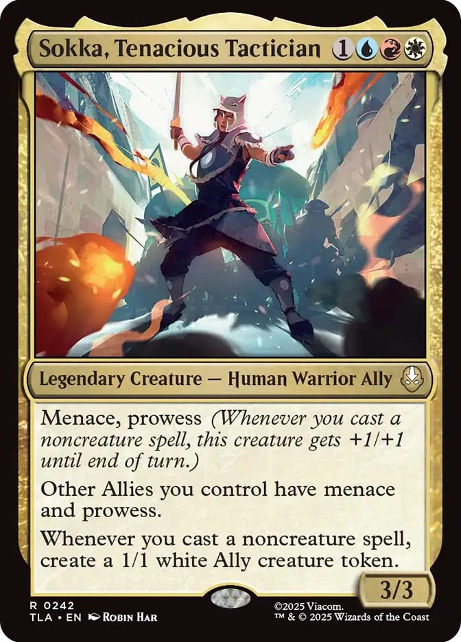Sokka, Tenacious Tactician、Magic: The Gathering、kayou