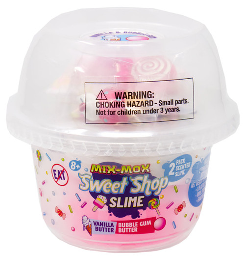 Mix-Mox Sweet Shop Vanilla & Bubble Gum Butter Slime、ToyWiz、kayou