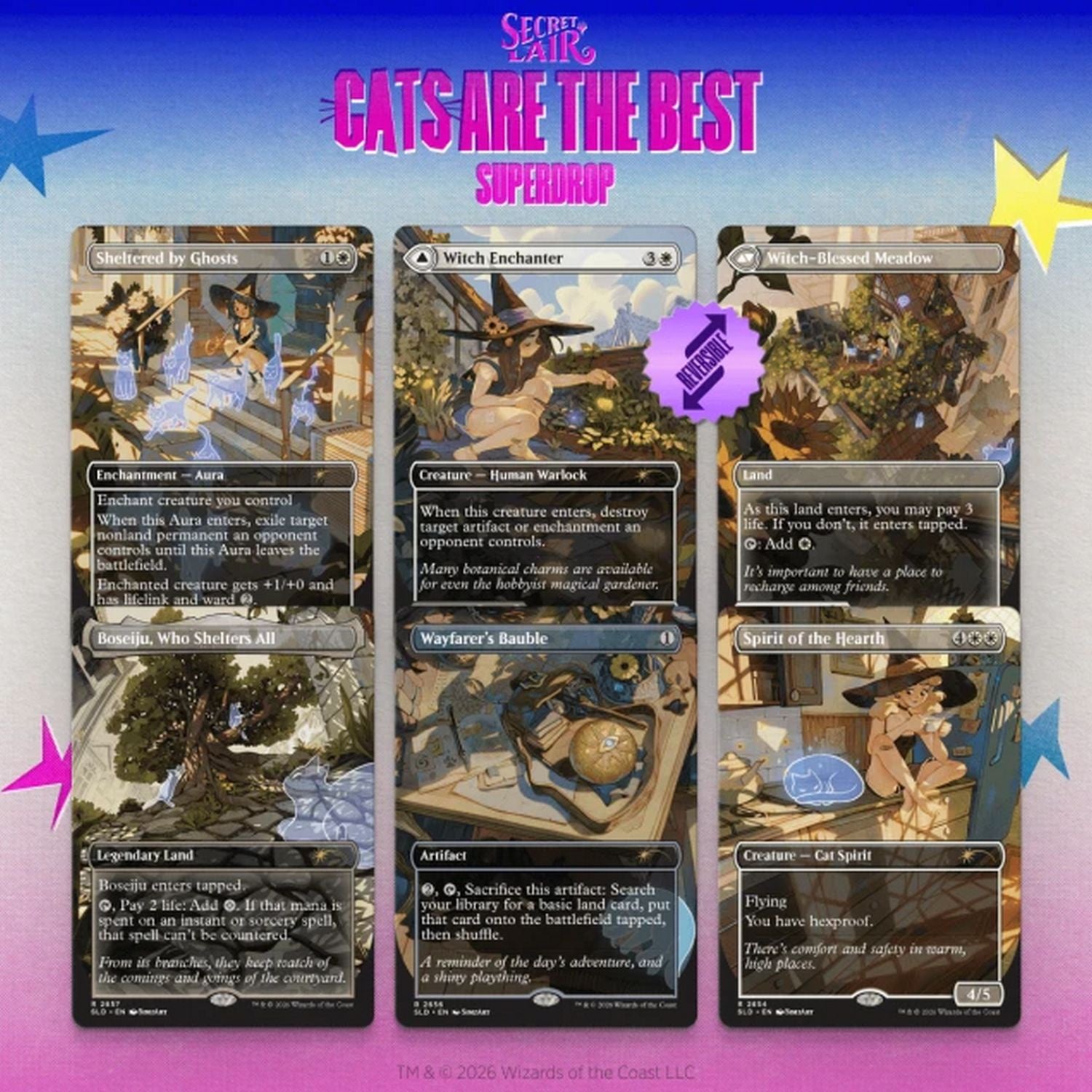 Magic the Gathering: Witch's Familiar Secret Lair、Magic the Gathering、kayou