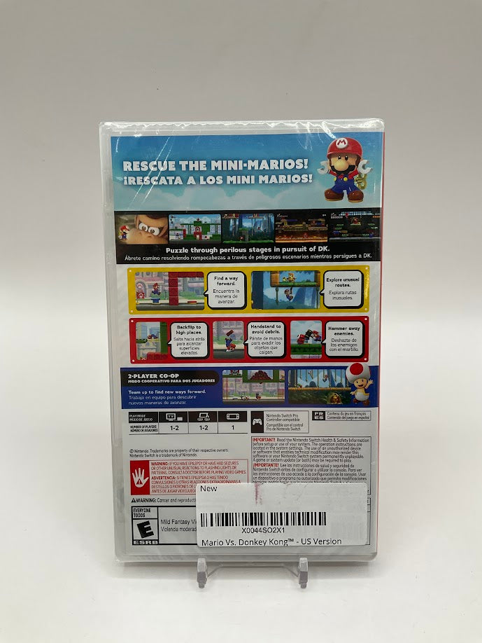 Mario VS Donkey Kong Nintendo Switch Sealed #1、Collector Store LLC - VG、kayou