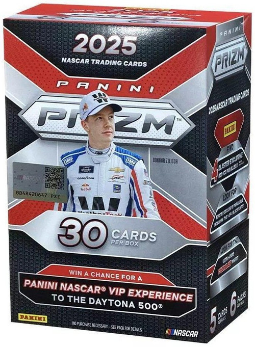 NASCAR Panini 2025 Prizm Racing Trading Card BLASTER Box 6 Packs、ToyWiz、kayou