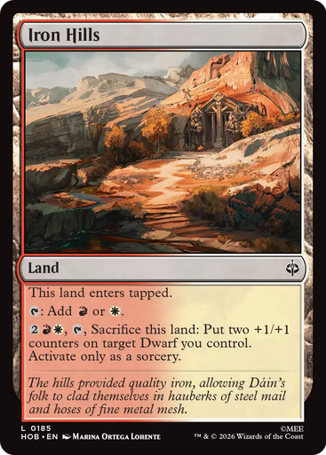 Iron Hills (Foil) | The Hobbit、Magic: The Gathering、kayou