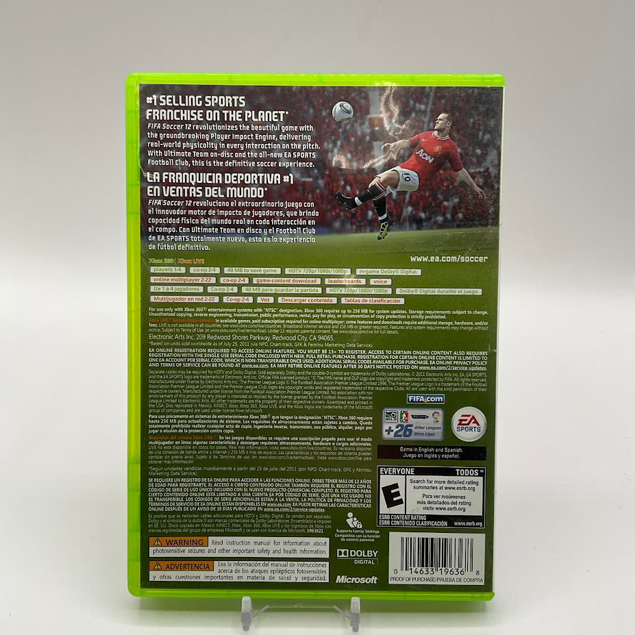 FIFA Soccer 12 Xbox 360 Used、Collector Store LLC - VG、kayou