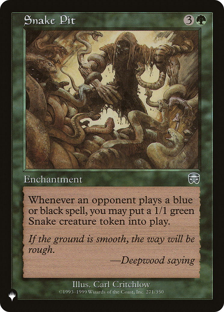 Snake Pit (LIST-271/350) - The List、Wizards of the Coast、kayou