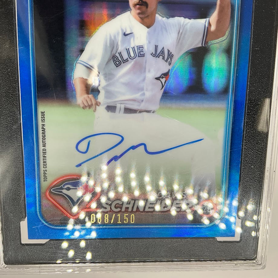 Davis Scheider 2024 Topps Chrome Blue Refractor RC Auto 88/150 SGC 10 / 10、Collector Store LLC、kayou