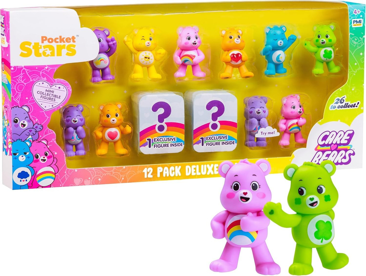 Pocket Stars Care Bears 12 Pack Deluxe Box、ToyWiz、kayou