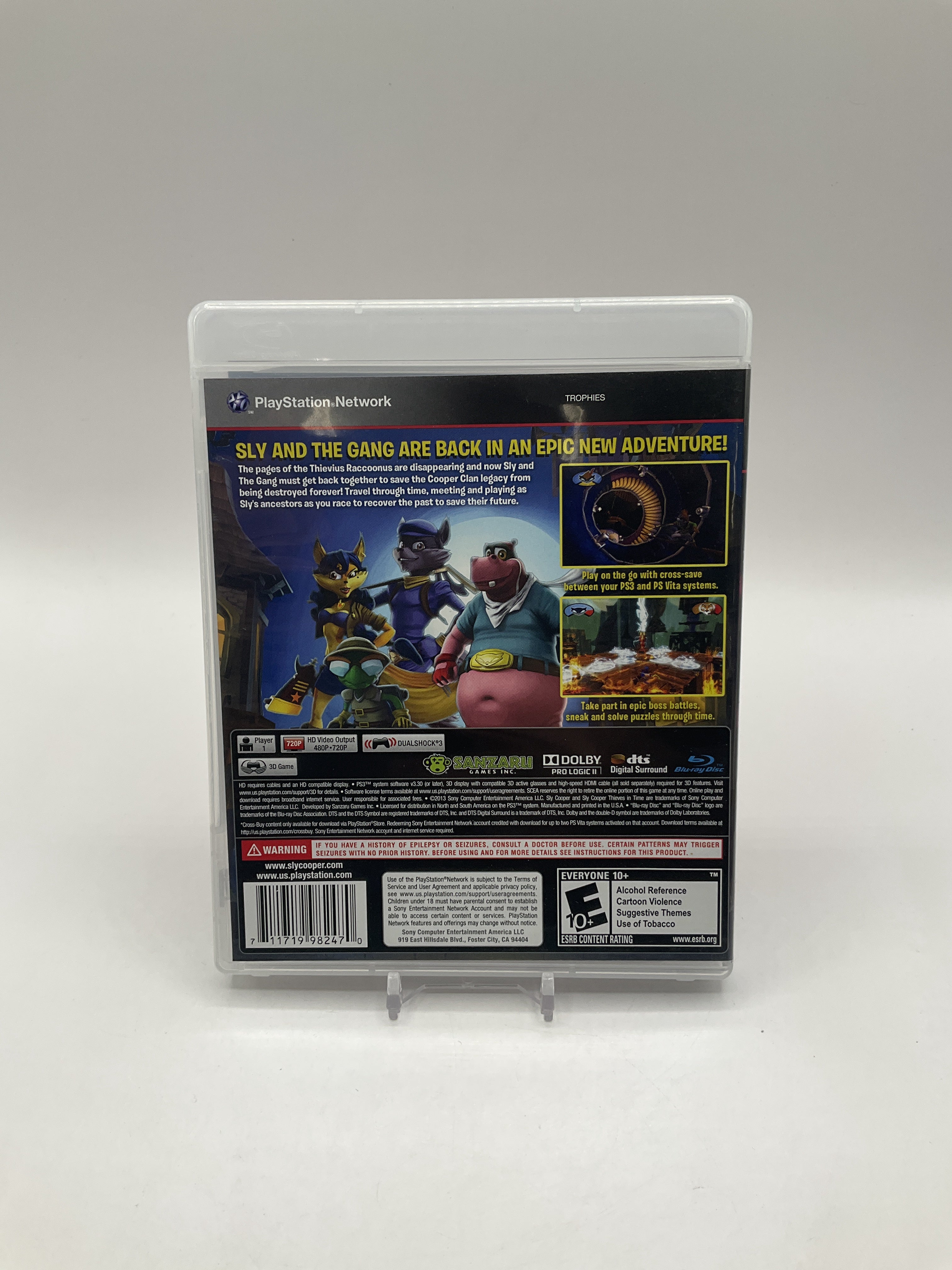 Sly Cooper: Thieves In Time Playstation 3 Used、Collector Store LLC、kayou