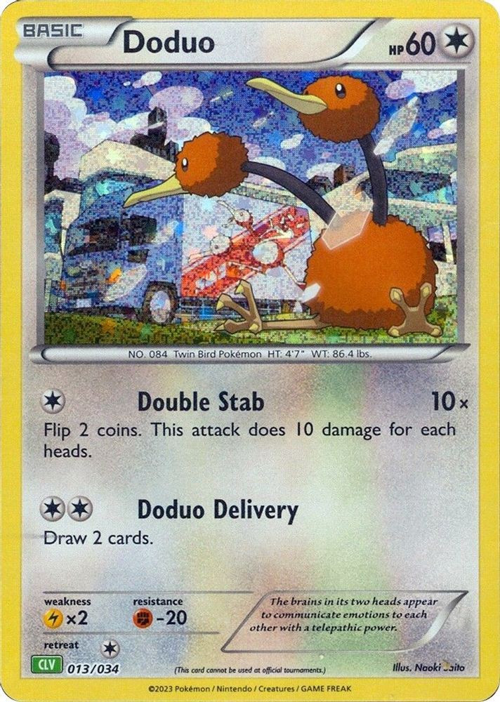 Pokemon Trading Card Game Classic Classic Collection Doduo #13 CLV、ToyWiz、kayou