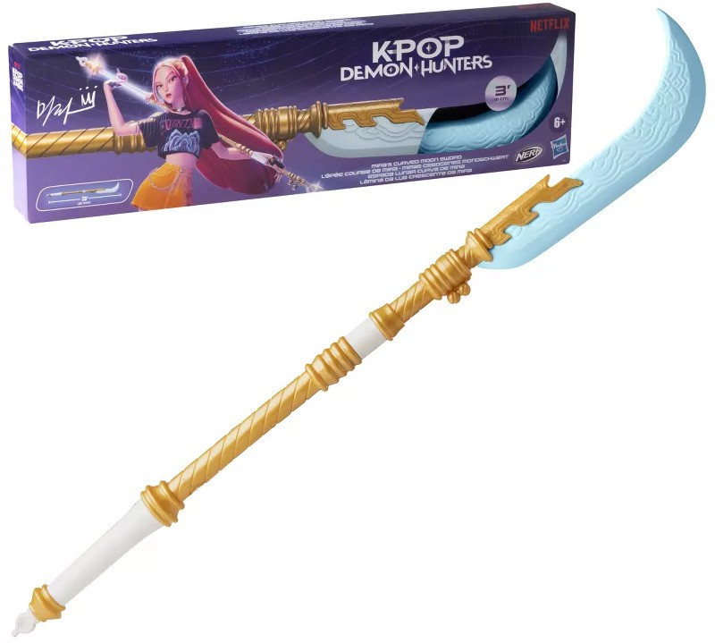 KPop Demon Hunters Nerf Mira's Carved Moon Sword、ToyWiz、kayou