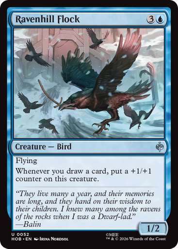 Ravenhill Flock (Foil) | The Hobbit、Magic: The Gathering、kayou