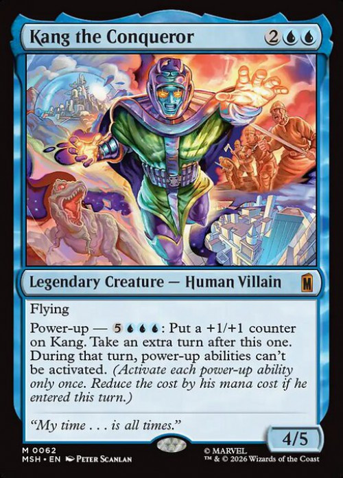 MtG Marvel Super Heroes Mythic Rare Kang the Conqueror #62、ToyWiz、kayou