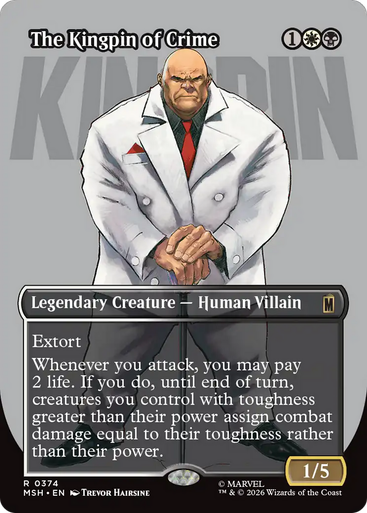 The Kingpin of Crime (Logo Art) | Marvel Super Heroes、Magic: The Gathering、kayou