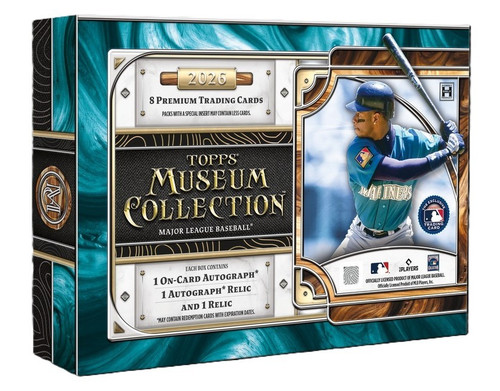 MLB Topps 2026 Museum Collection Baseball Trading Card HOBBY Box (Pre-Order ships October)、ToyWiz、kayou