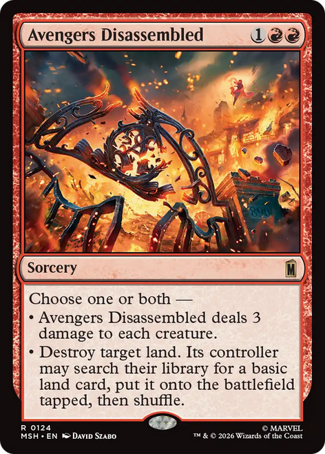 Avengers Disassembled (Foil) | Marvel Super Heroes、Magic: The Gathering、kayou