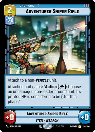 Adventurer's Sniper Rifle (126/264) - A Lawless Time、Fantasy Flight Games、kayou