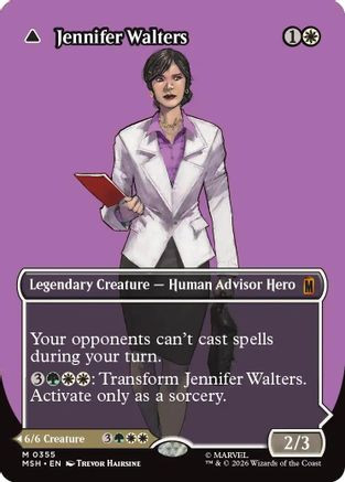 Jennifer Walters (Borderless) (0355) (MSH-355) - Marvel Super Heroes、Wizards of the Coast、kayou