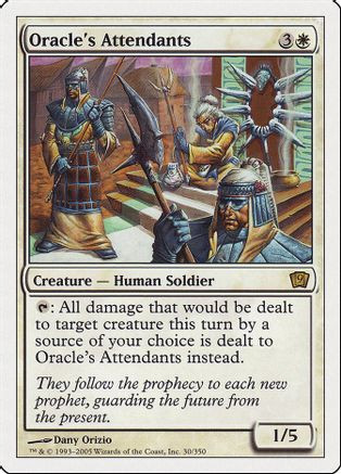 Oracle's Attendants (9ED-030) - 9th Edition Foil、Wizards of the Coast、kayou