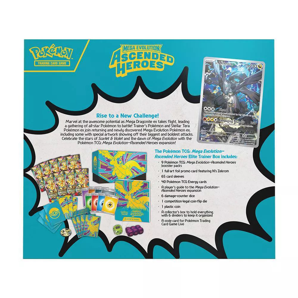 Pokemon: Mega Evolution Ascended Heroes Elite Trainer Box (ME2.5)、Pokemon、kayou