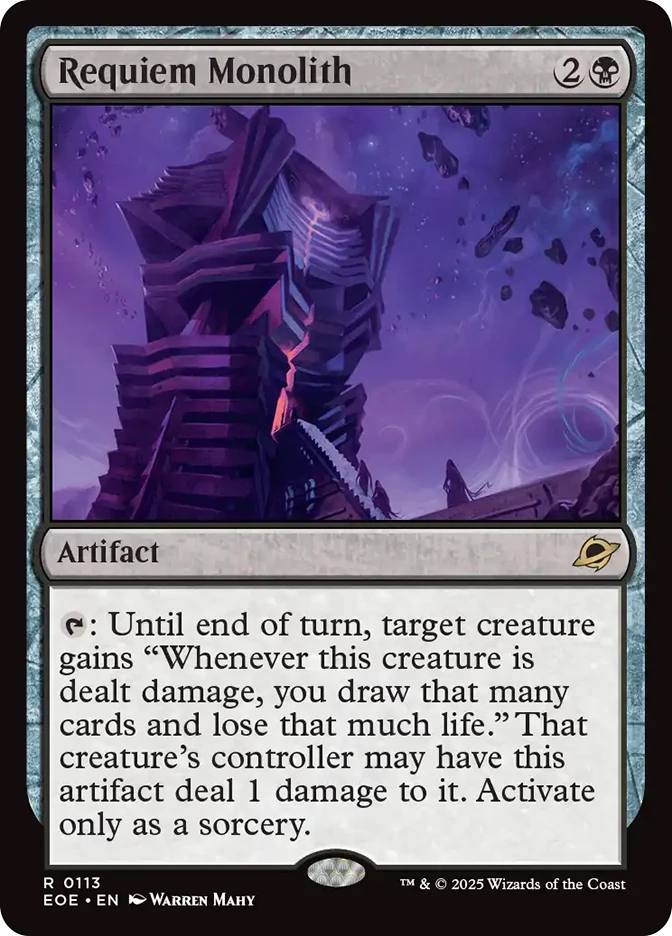 Requiem Monolith (EOE-113)、Magic: The Gathering、kayou