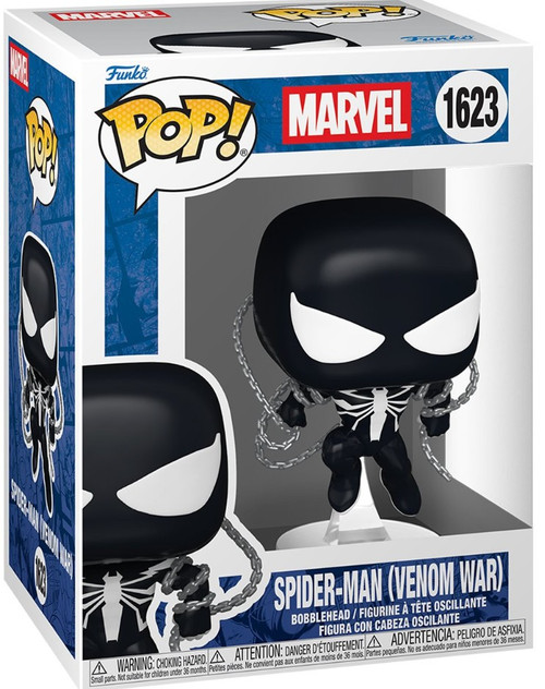 Funko POP! Marvel Symbiote Spider-Man Vinyl Figure #1623 With Chains、ToyWiz、kayou