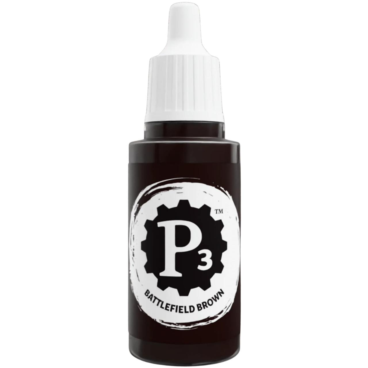 P3 Paints: Battlefield Brown (18ml)、Steamforged Games、kayou