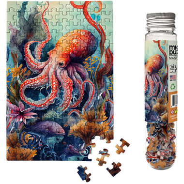 MicroPuzzles: Octopus - Marine Life (150pcs)、MicroPuzzles、kayou