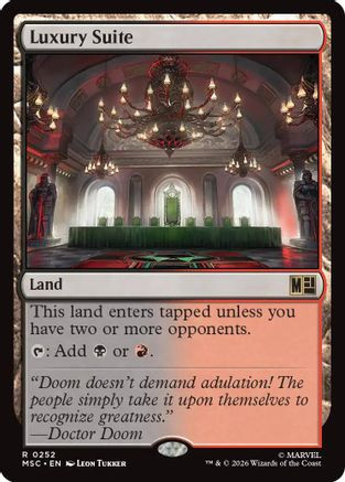 Luxury Suite (MSC-252) - Commander: Marvel Super Heroes、Wizards of the Coast、kayou