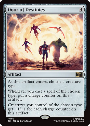 Door of Destinies (Surge Foil) | Marvel Super Heroes Commander、Magic: The Gathering、kayou