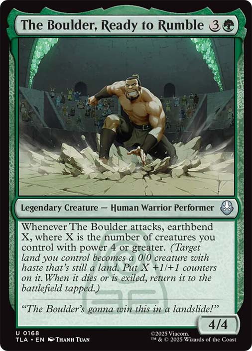 The Boulder, Ready to Rumble、Magic: The Gathering、kayou