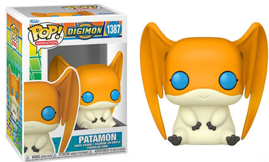 Funko Digimon POP! Animation Patamon Vinyl Figure #1387 Damaged Package、ToyWiz、kayou